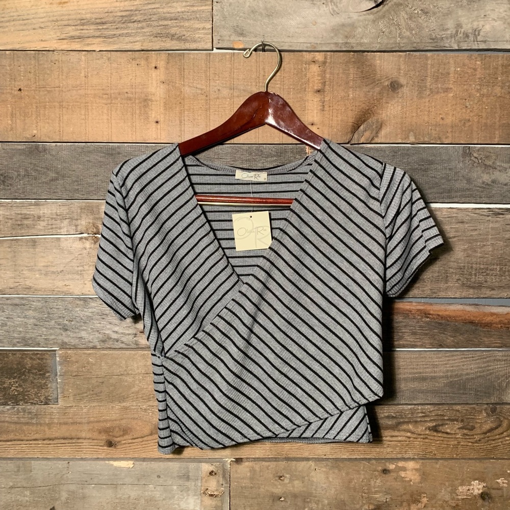 Criss-Cross Crop Shirt